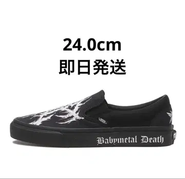 BABYMETAL x Vans Slip-On 24.0cm