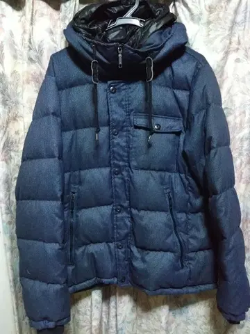 다운 자켓 데님