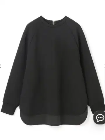 UNFILO 뷰티 폼 저지 백 지퍼 풀오버