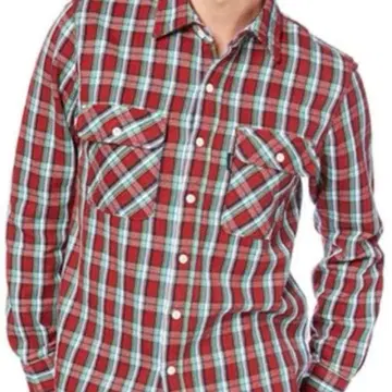 DAILY FLANNEL CHECK SHIRTS AVIREX