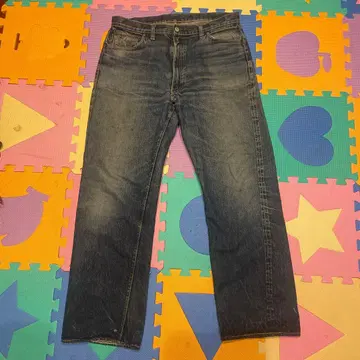 50s 가죽 패치 LEVIS 501 ZXX 오리지널 빈티지