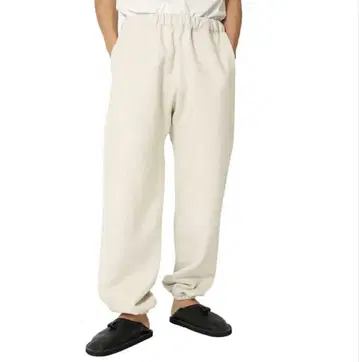 스노우피크 스웨트 팬츠 L 오트밀