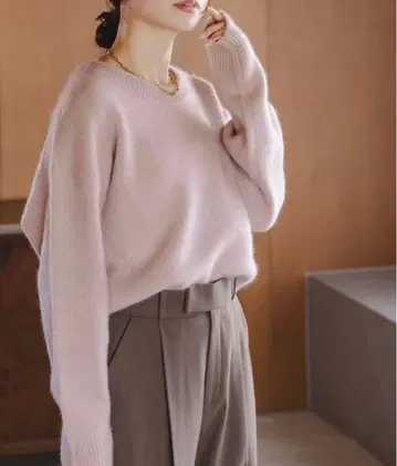 NOBLE YAK 크루넥 풀오버