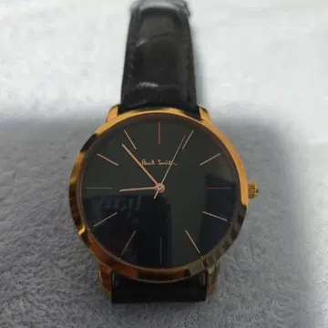 Paul Smith 손목시계 블랙/골드