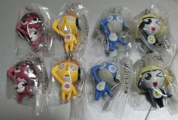 개구리 중사 케로로 마스코트 구미 4종 세트