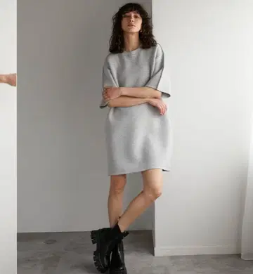 [ ELLIE ] 분또 미니 원피스 GRAY