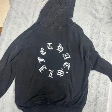 that'sLife 지퍼 후드티 블랙