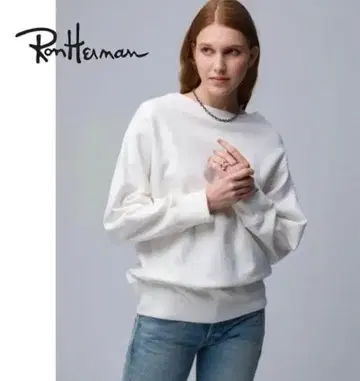 RH 빈티지 맨투맨 화이트 S