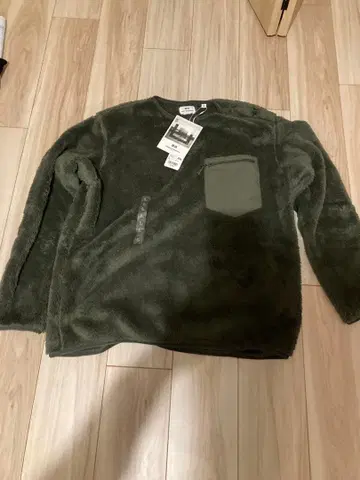 Engineered Garments 올리브 그린 플리스 자켓 L