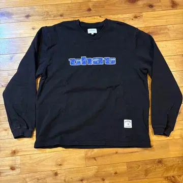 thisisneverthat 블랙 맨투맨 L