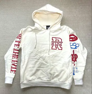 RTF 아이보리 후드티 후드 부착