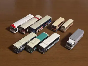 버스 컬렉션 트럭 컬렉션 9대 세트