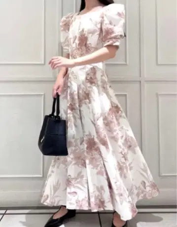 snidel 코르셋 디테일 원피스