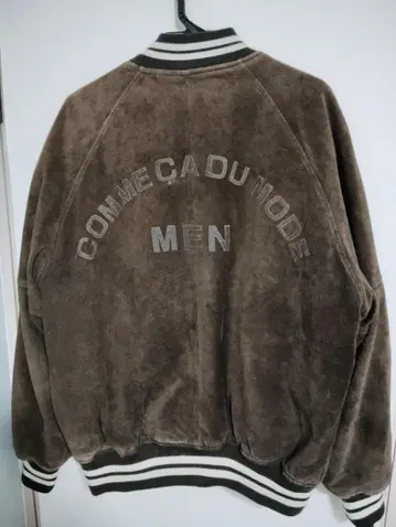 배송비 포함 꼼사데모드 돈피 올 가죽 바시티 자켓 ZIP sizeL 상당