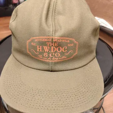 H.W.DOC & CO. 트래커 캡, 올리브