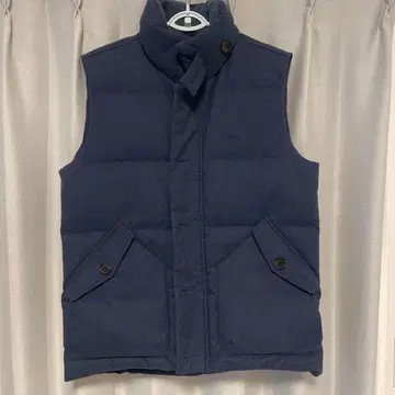 LACOSTE 다운 베스트 네이비