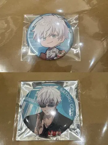 주술회전 이케프리 미니 캐릭터 캔뱃지 고죠 사토루