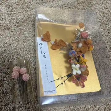 꽃 장식 헤어콤