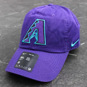 해외 모델 NIKE MLB 다이아몬드백스 캡 퍼플 터콰이즈