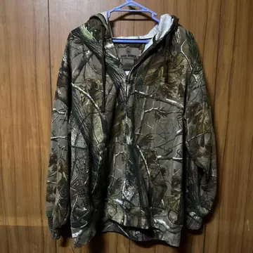GAME WINNER 카모 패턴 XL 후드티 구제 의류