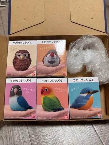 반다이 테노리 프렌즈 4 피규어 세트 5종 세트