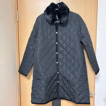 유나이티드 애로우즈 퀼팅 자켓 블랙 38