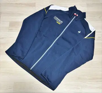 르꼬끄 골프 종이상자 니트 자켓 의류 L 사이즈 네이비 새상품