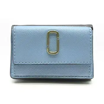 마크 바이 마크 제이콥스 스카이블루 3단 폴더형 지갑