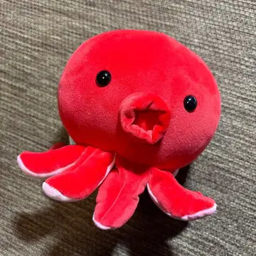 푸티마린 소프트 내추럴 봉제 인형 문어
