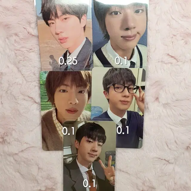 방탄 진 포카 판매합니다!