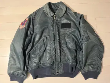 구제 의류 플라이트 자켓 터콰이즈 올리브 MA-1 N-2B CWU-45P