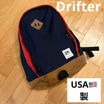 [ 새상품급 ] Drifter USA제 가죽 하의 데이팩 백팩