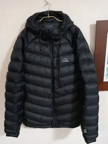 L.L.Bean 레어! 울트라 라이트 다운 자켓 850 블랙 XL