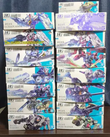건담 수성의 마녀 HG 건담 프라모델 묶음 판매