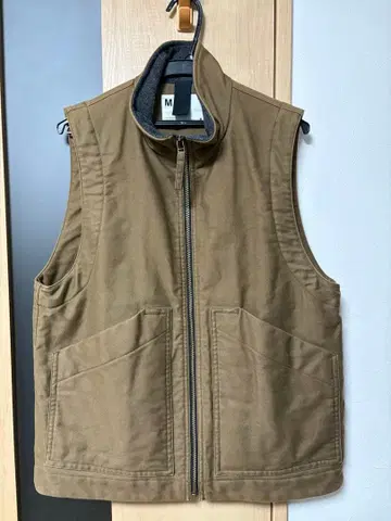 MHL, 코튼 지퍼 베스트 M