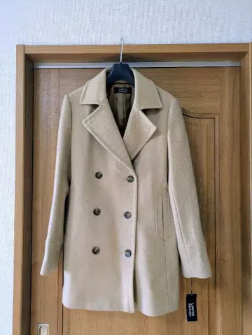 미사용 LIMITED EDITION 피 코트 베이지