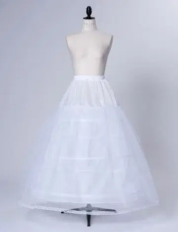 [ 가격 인하 협상 가능 ] TWEED 파니에 드레스 브라이덜 연주회