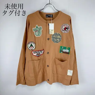 미사용품 큐브 슈가 스무스 MVS사 UV컷 가공 와펜 부착 가디건