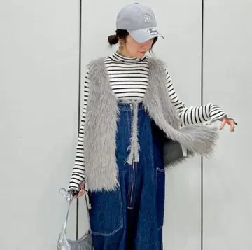 새상품 니코앤드 샤기 베스트