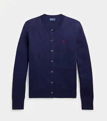 새상품 택 포함 랄프 로렌 코튼 블렌드 가디건 L