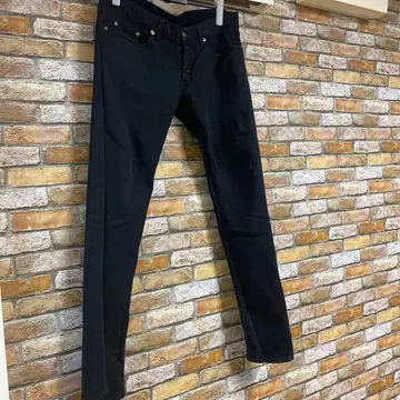 HYSTERIC 블랙 스키니 스트레치 팬츠 사이즈 32