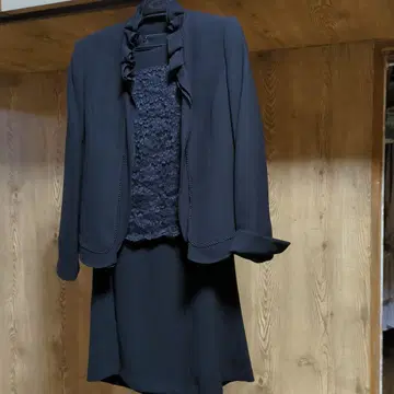 블랙 프릴 포멀 슈트 3세트 11호