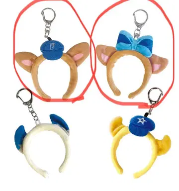 D.B.스타맨 D.B.키라라 미니 머리띠 키링