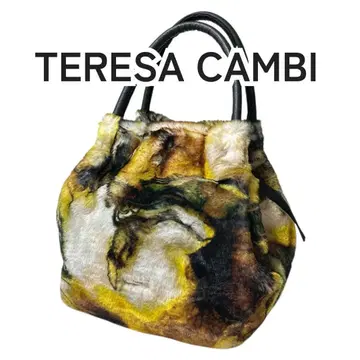 TERESA CAMBI 퍼 백 토트백 이탈리아제 테레사