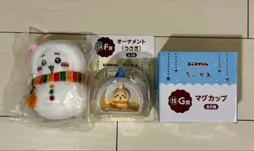 새상품 치이카와 크리스마스 복권 3종 세트