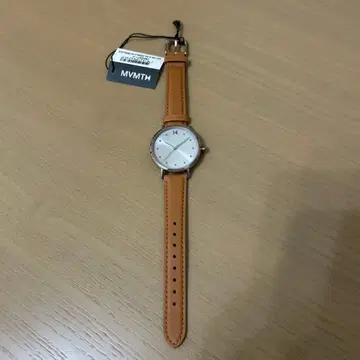 MVMT 아날로그 손목시계 브라운 가죽