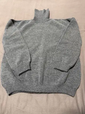 대법 방적 따뜻한 터틀넥 스웨터 울 100%