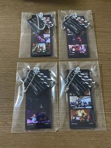 디즈니 주토피아 아크릴 키링 영화 필름 닉 주디