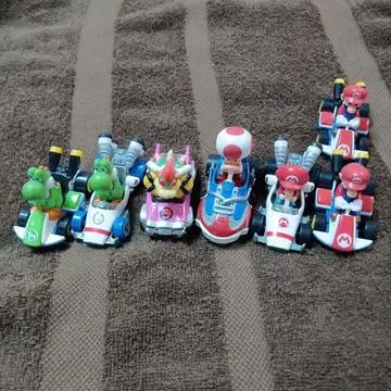 핫휠 마리오 카트 캐릭터 피규어 7개 세트