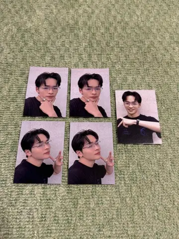 나카니시 료가 포토 카드 시크레 5장 세트